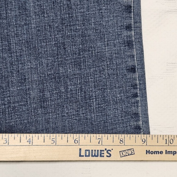 Levi Strauss 415 Jeans Women's 16 (37x28) Blue Denim Classic Bootcut Stretch EUC - Picture 7 of 10